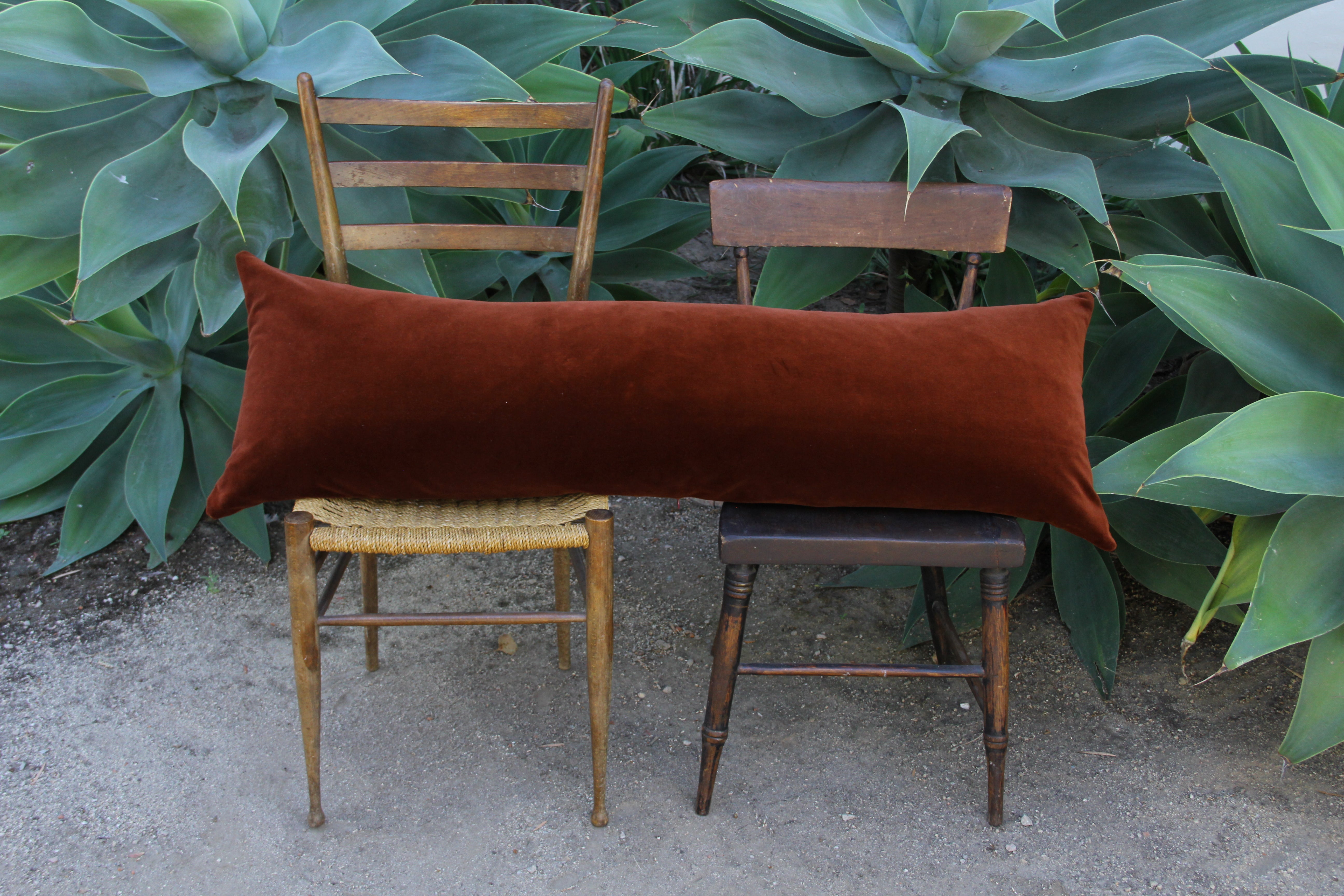 Cotton/Linen Rust Lumbar