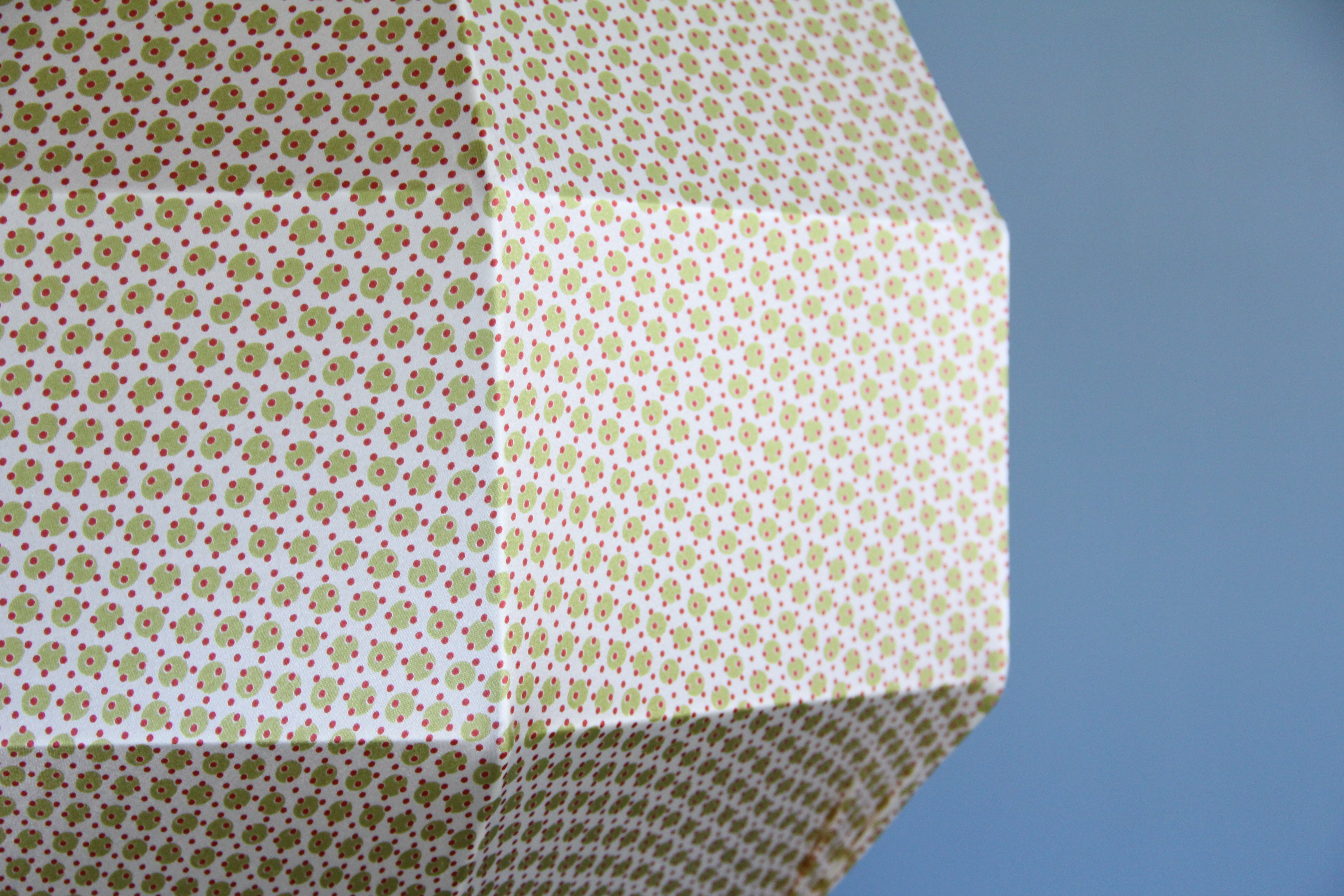 Martini Print Silk Pendant