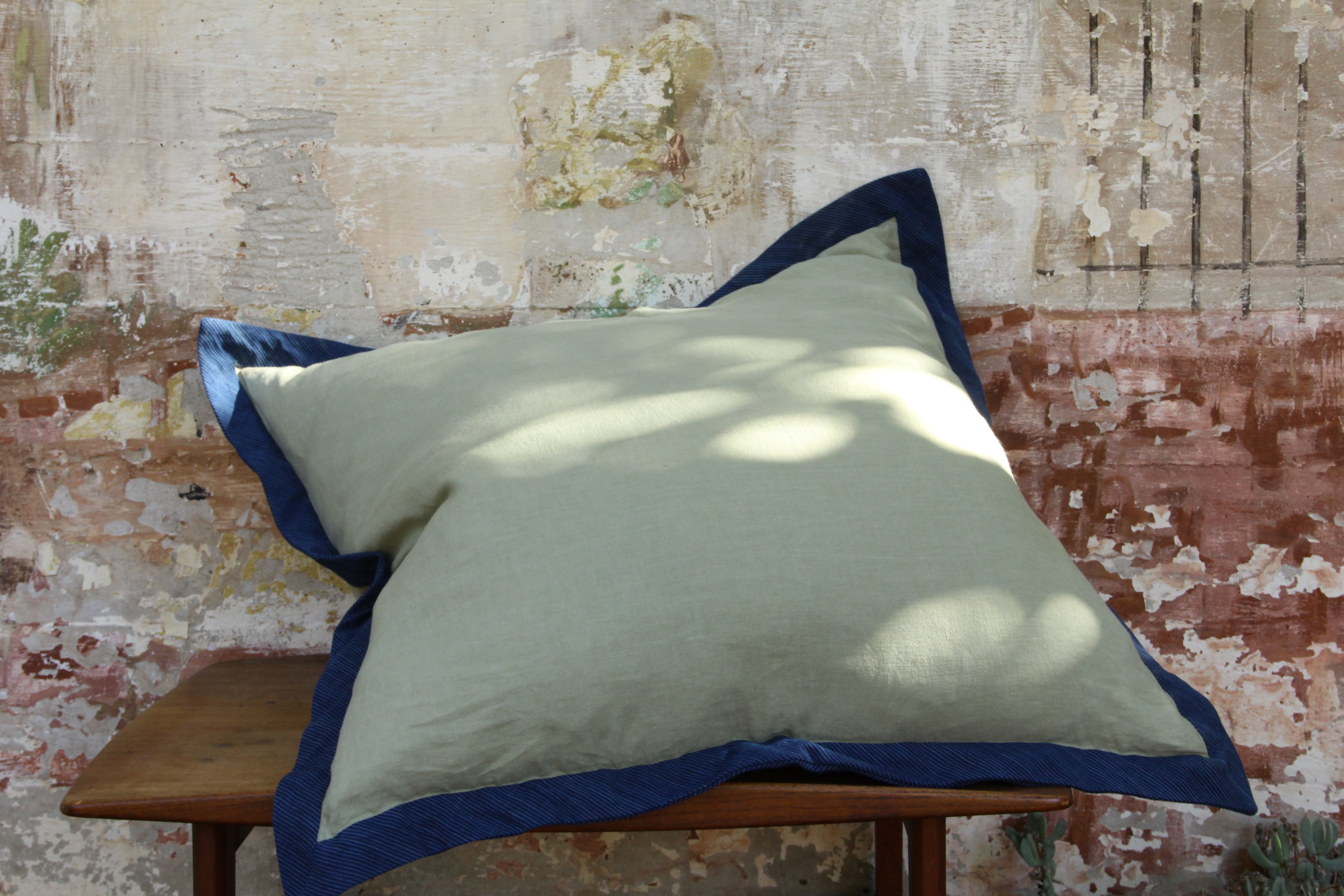 Citron Linen Euro Sham