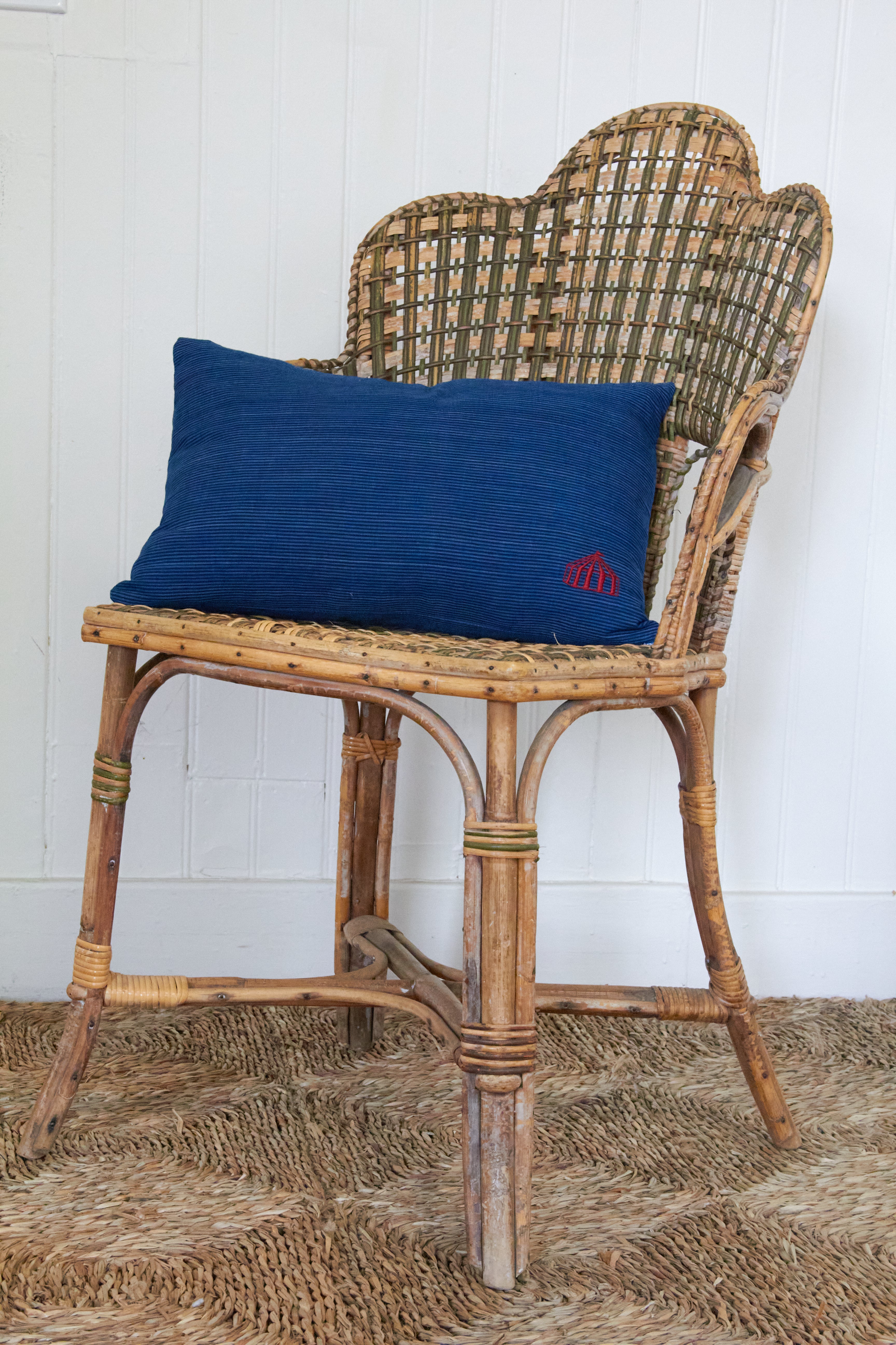 Matsusaka Cotton Indigo-Dyed Pillow