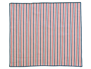 Blue & Red Striped Cotton Napkin